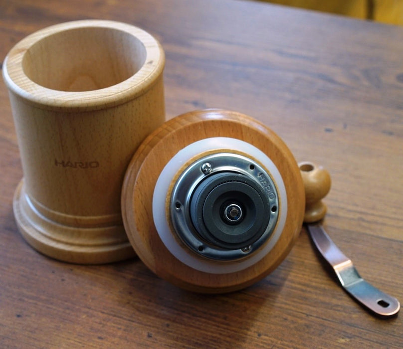 Hario Japan Hand Coffee Mill CM-502C Column Grinder-Kiichin - The #1 Place for Japanese Goods in Your Hand!