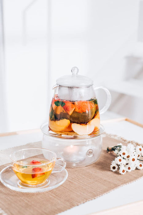 Hario Japan Leaf Tea Pot - 360Ml Chen-36T for 2 People-Kiichin - The #1 Place for Japanese Goods in Your Hand!