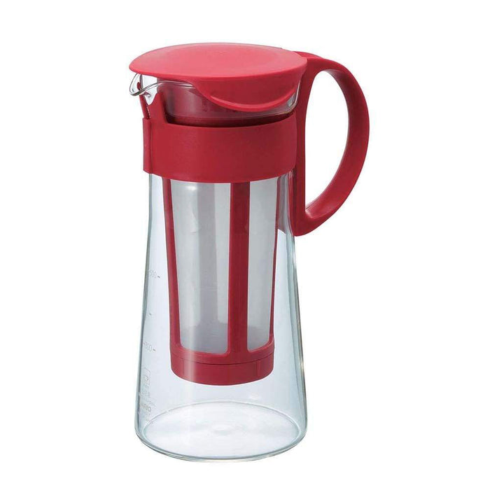Hario Mizudashi Cold Brew Coffee Pot 600cc - Red The Ultimate Cold Brew Coffee Maker-Kiichin - The #1 Place for Japanese Goods in Your Hand!