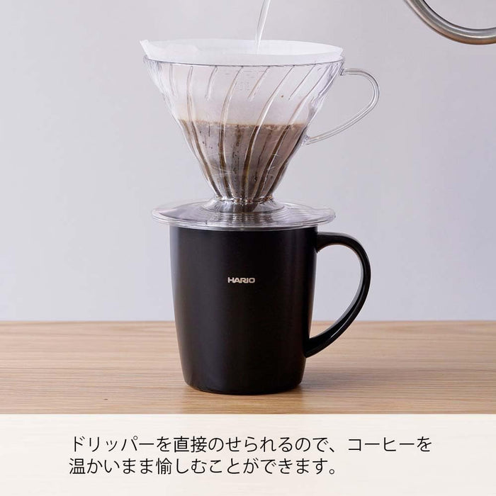Hario Mug Bottle SMF-300-B 300ml Black Thermal Mug w/Lid-Kiichin - The #1 Place for Japanese Goods in Your Hand!