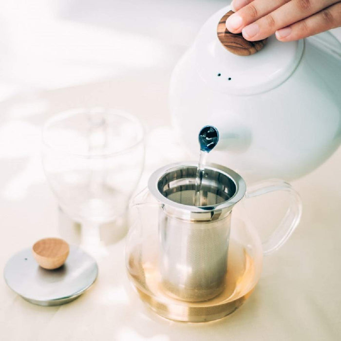 Hario TPC-45HSV 450mL Heat Resistant Glass Tea Pitcher-Kiichin - The #1 Place for Japanese Goods in Your Hand!