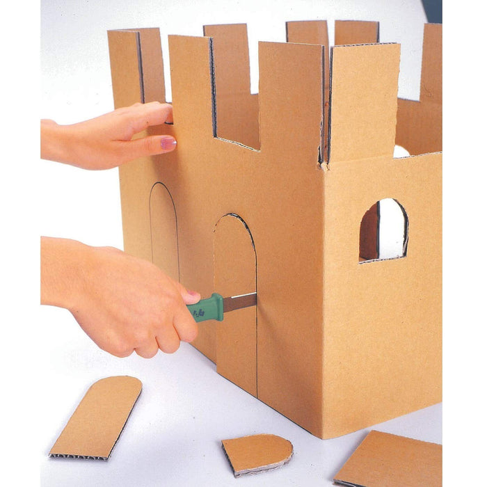 Hasegawa Cutlery Japan Canary Cardboard Saw - Dan-Chan DC-190 Efficient Cutting Tool-Kiichin - The #1 Place for Japanese Goods in Your Hand!