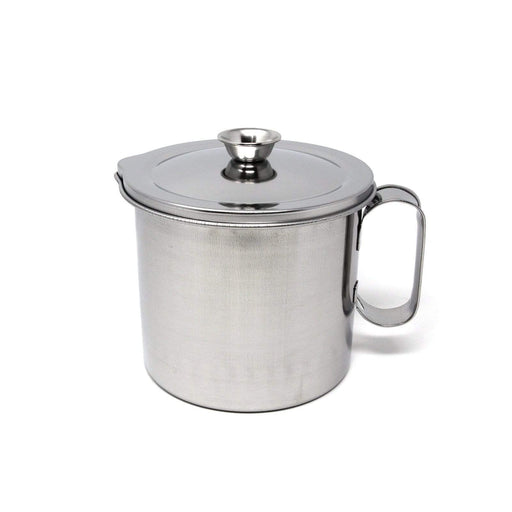 Ichibishi Stainless Steel Oil Storage Pot - Premium Japanese Design-Kiichin - The #1 Place for Japanese Goods in Your Hand!