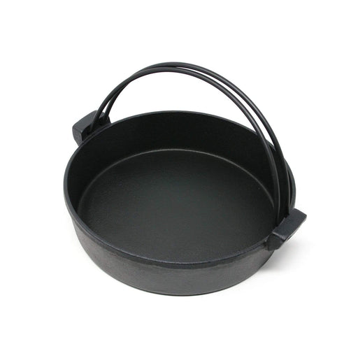 Ikenaga 22cm Induction Cast-Iron Sukiyaki Pan with Dual Handles-Kiichin - The #1 Place for Japanese Goods in Your Hand!