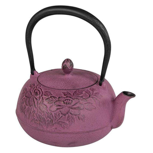Ikenaga Nambu Tetsubin Zuikou Purple - Premium Cast Iron Teapot-Kiichin - The #1 Place for Japanese Goods in Your Hand!