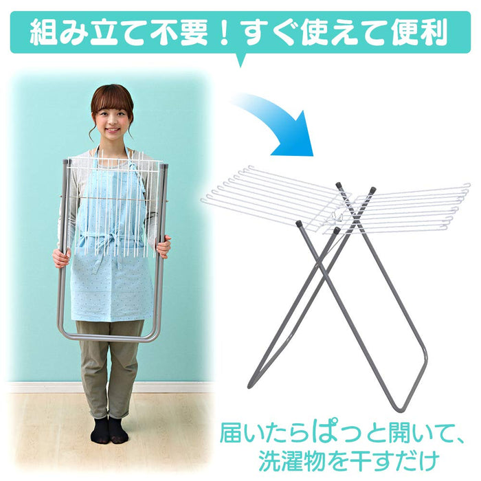 Iris Ohyama Japan Clothesline Towel Hanger - Set of 20 Pieces-Kiichin - The #1 Place for Japanese Goods in Your Hand!