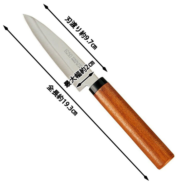 Kai Corp Kizaya Fruit Knife DH7173 Japan-Kiichin - The #1 Place for Japanese Goods in Your Hand!