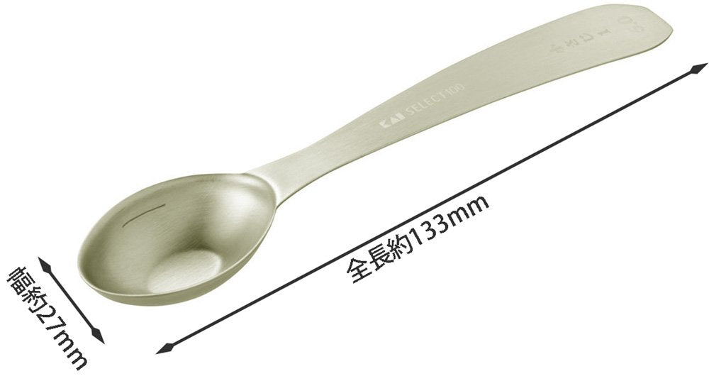 Kai Select100Gl 1tsp Measuring Spoon Dh3132-Kiichin - The #1 Place for Japanese Goods in Your Hand!