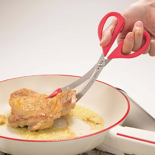 Kai Stainless Steel Kitchen Scissors & Tongs Combo-Kiichin - The #1 Place for Japanese Goods in Your Hand!