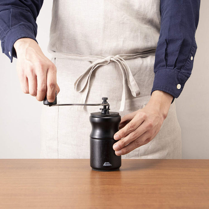 Kalita KH-10 BK Hand Coffee Mill Grinder - Authentic Japanese Design-Kiichin - The #1 Place for Japanese Goods in Your Hand!