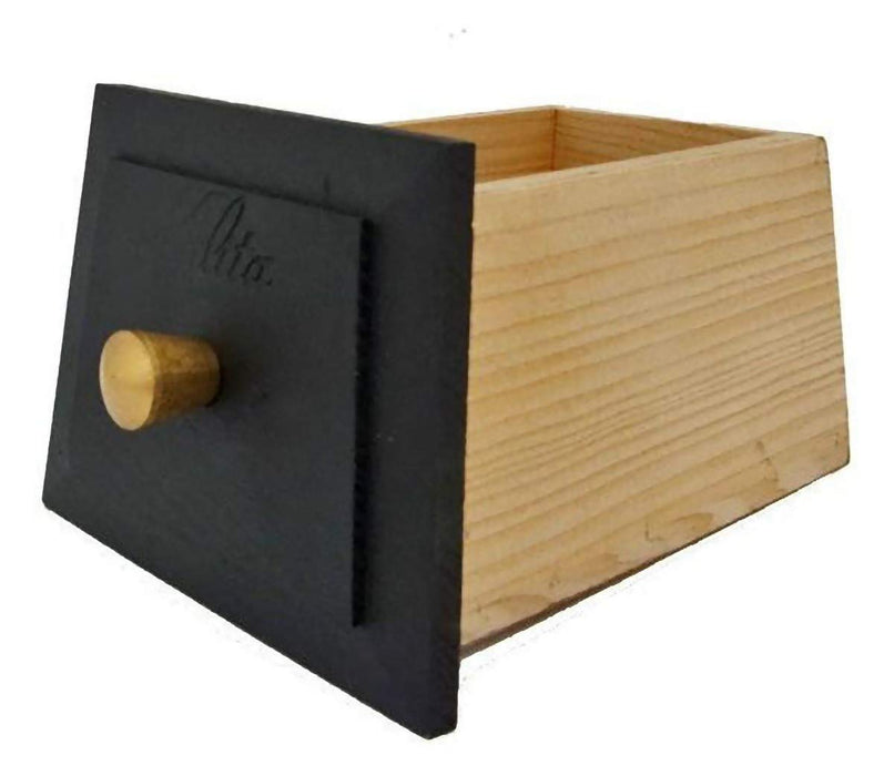 Kalita Coffee Grinder - Black Japan, Compact Size 11.7x8.5x6.4cm-Kiichin - The #1 Place for Japanese Goods in Your Hand!