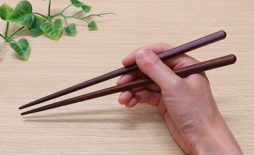 Kawai 5-Piece 23Cm Wooden Chopsticks Set - Dishwasher Safe, Brown-Kiichin - The #1 Place for Japanese Goods in Your Hand!