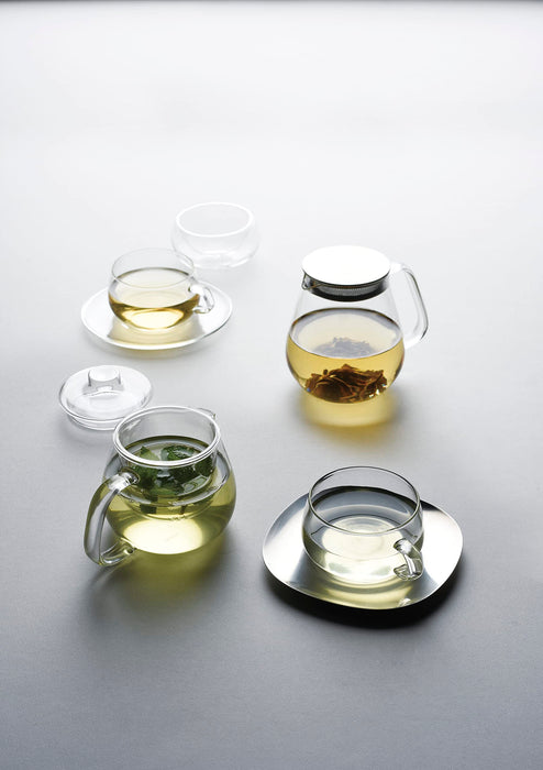 Kinto Unitea 720Ml One-Touch Teapot - Premium Japanese Design-Kiichin - The #1 Place for Japanese Goods in Your Hand!