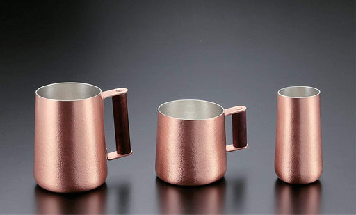 Minagawa Copper Small Beer Glass - Handcrafted 170ml-Kiichin - The #1 Place for Japanese Goods in Your Hand!