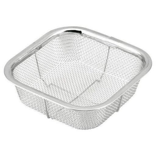 Minex 13.5cm Stainless Steel Square Mesh Colander - Efficient Kitchen Strainer-Kiichin - The #1 Place for Japanese Goods in Your Hand!