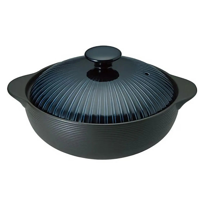Miyawo Thermatech Ceramic Induction Donabe Casserole - Blue 6.5-Go-Kiichin - The #1 Place for Japanese Goods in Your Hand!