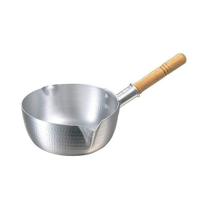 Nakao Aluminum 19.5cm Wide Spout Yukihira Saucepan - Premium Quality-Kiichin - The #1 Place for Japanese Goods in Your Hand!