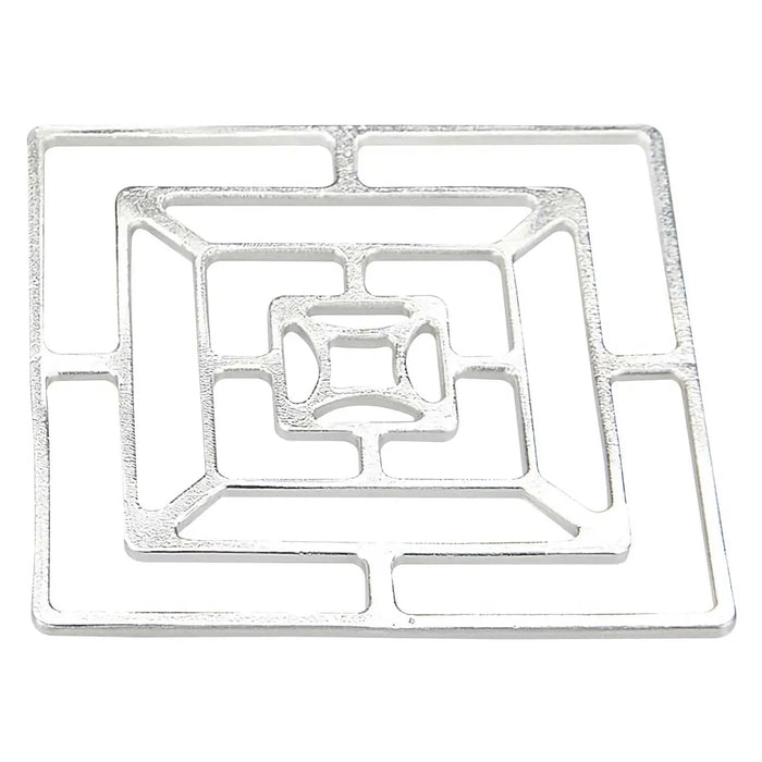 Nousaku Square 120x120mm Hand-Crafted Tinware Folding Basket-Kiichin - The #1 Place for Japanese Goods in Your Hand!