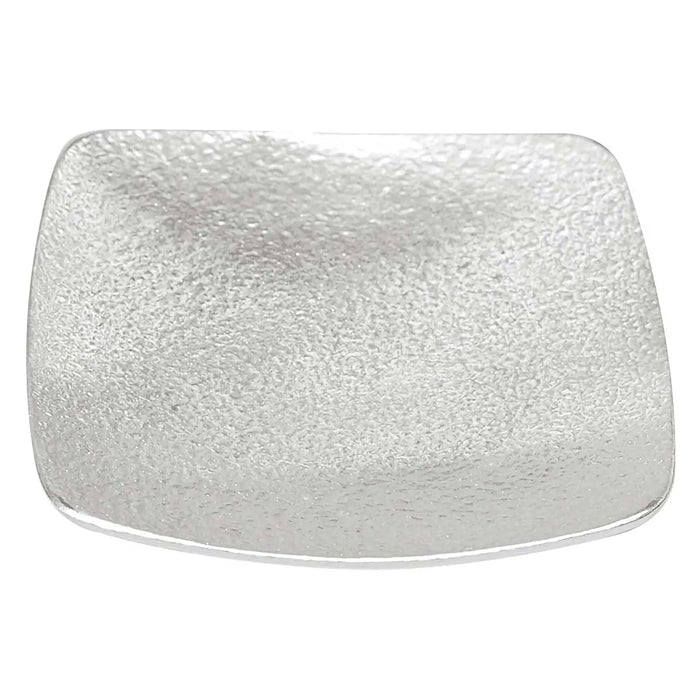Nousaku Tinware Small Plate Shikaku - Exquisite and Functional Tableware-Kiichin - The #1 Place for Japanese Goods in Your Hand!