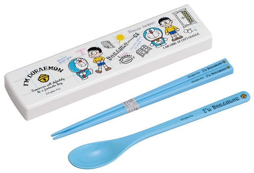 Osk Doraemon Bento Box Lunch Set with Chopsticks, Spoon, and Sliding Lid-Kiichin - The #1 Place for Japanese Goods in Your Hand!