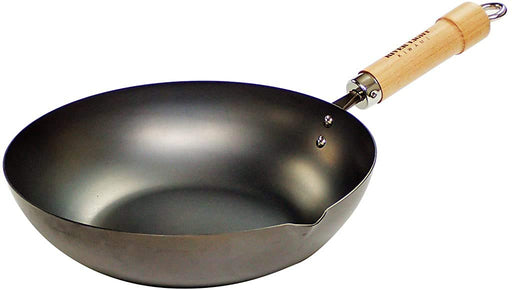 Riverlight 30Cm Iron Wok for Stir Frying on Ih Japan-Kiichin - The #1 Place for Japanese Goods in Your Hand!
