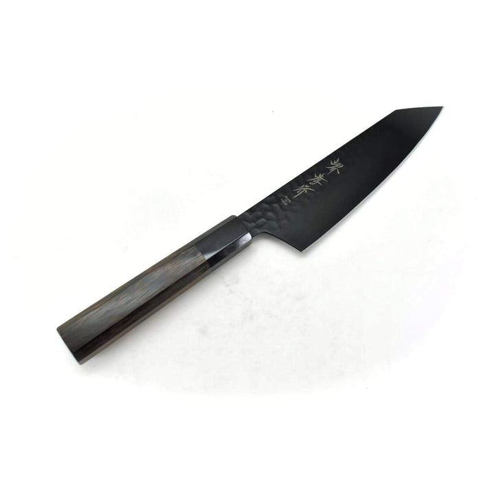 Sakai Takayuki Kurokage Tsuchime Santoku Knife 160mm VG-10 Black-Kiichin - The #1 Place for Japanese Goods in Your Hand!