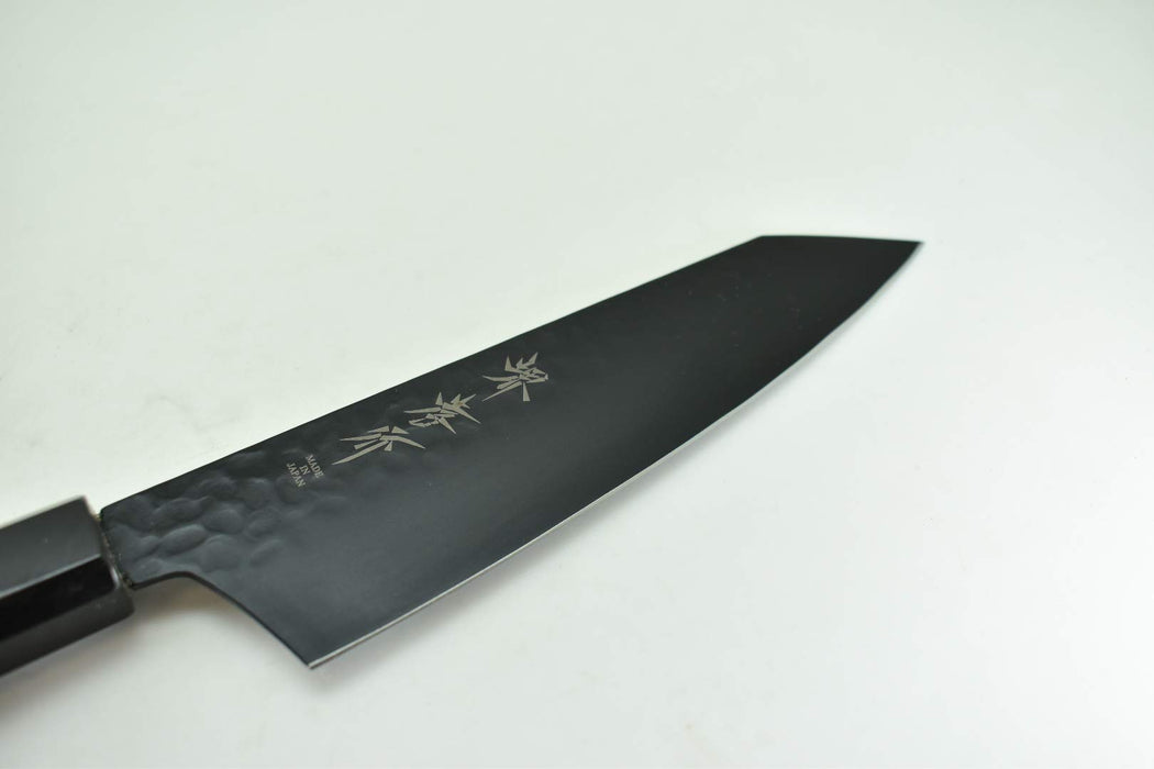Sakai Takayuki Kurokage Tsuchime Santoku Knife 160mm VG-10 Black-Kiichin - The #1 Place for Japanese Goods in Your Hand!