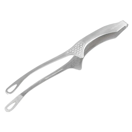 Senbudo BBQ Tongs - 200mm Stainless Steel with Bolster-Kiichin - The #1 Place for Japanese Goods in Your Hand!