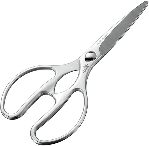 Shimomura Kogyo Mth-401 Kitchen Scissors Forged Niigata Tsubame-Sanjo Silver Disassemble & Washable-Kiichin - The #1 Place for Japanese Goods in Your Hand!