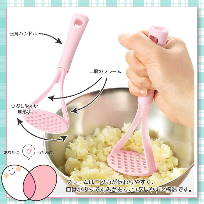 Shimomura Kogyo PC-204 Japan Pitako Dishwasher Safe Masher Niigata Tsubame-Sanjo-Kiichin - The #1 Place for Japanese Goods in Your Hand!