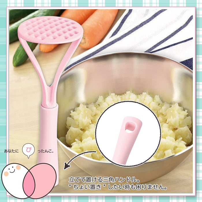 Shimomura Kogyo PC-204 Japan Pitako Dishwasher Safe Masher Niigata Tsubame-Sanjo-Kiichin - The #1 Place for Japanese Goods in Your Hand!