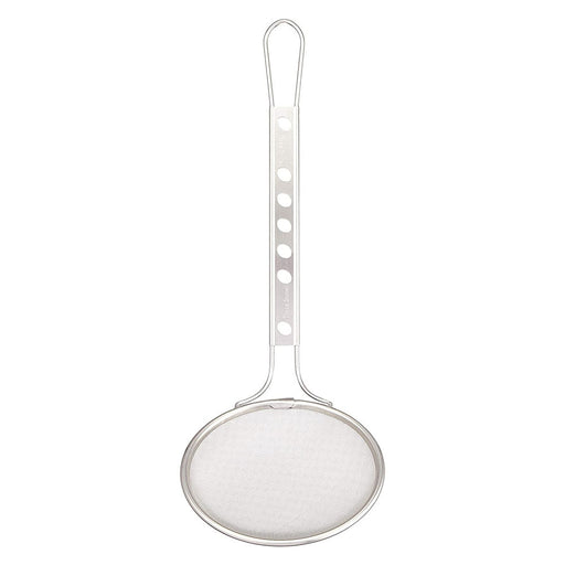 Shinetsu Works Japan 18Cm Stainless Steel Mesh Oil Skimmer - Fine Grade-Kiichin - The #1 Place for Japanese Goods in Your Hand!