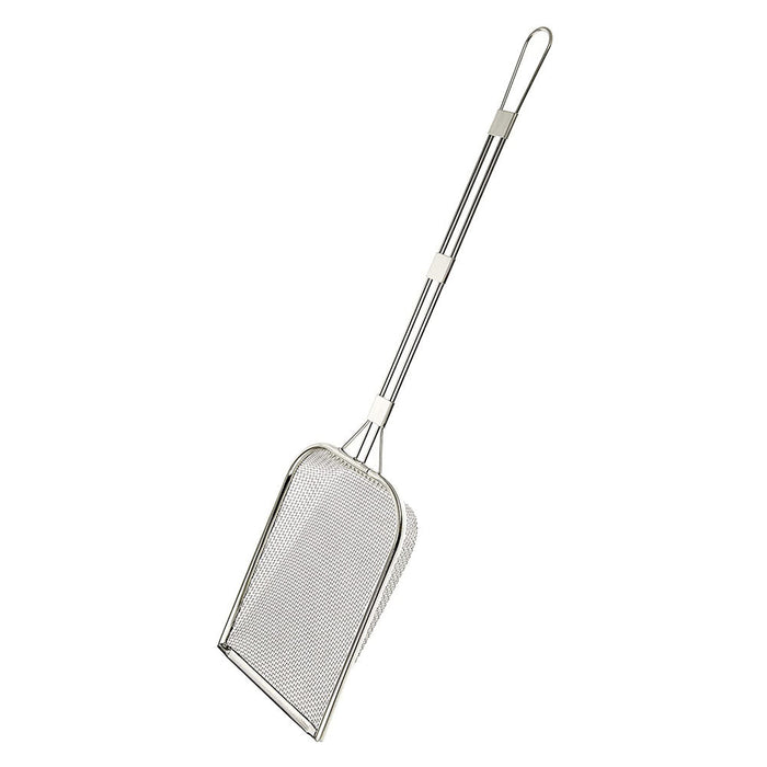 Shinetsu Works Japan Square Stainless Steel Oil Strainer - Compact Filtering Solution-Kiichin - The #1 Place for Japanese Goods in Your Hand!