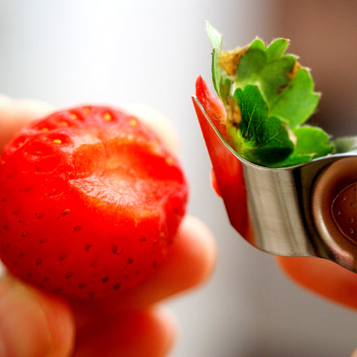 Premium Stainless Steel Strawberry Huller by Shinkousha Japan - Effortlessly Remove Strawberry Stems-Kiichin - The #1 Place for Japanese Goods in Your Hand!