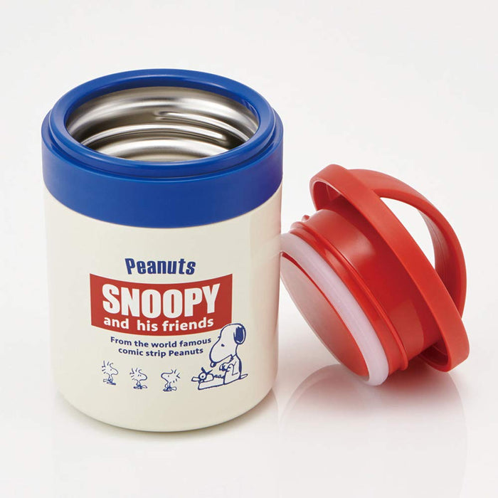 Skater Japan Snoopy Retro Peanuts Insulated Soup Jar 300ml-Kiichin - The #1 Place for Japanese Goods in Your Hand!