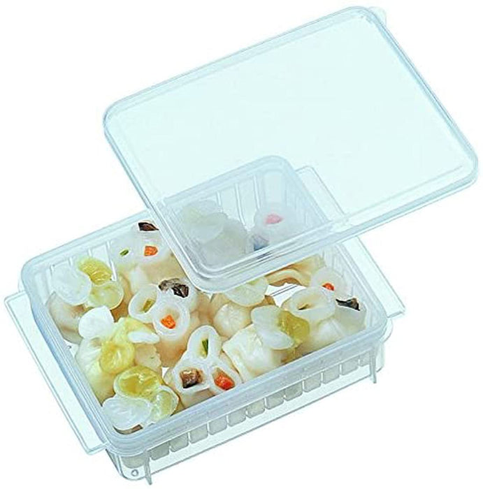 Skater Japan Green Storage Container Colander - Size S (Szr2-A)-Kiichin - The #1 Place for Japanese Goods in Your Hand!