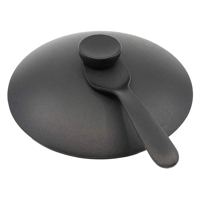 Nihon Yoshokki 22Cm Cast Iron Induction Casserole with Lid & Fork-Kiichin - The #1 Place for Japanese Goods in Your Hand!