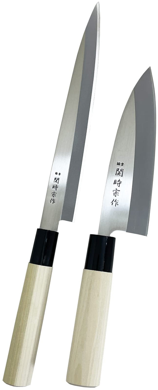 Sumikama Seki Tokimune Sashimi & Deba Knife Set - Authentic Japanese Cutlery - Made in Japan-Kiichin - The #1 Place for Japanese Goods in Your Hand!