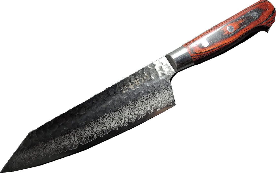 Sakai Takayuki Hammered Damascus Vg10 Santoku Knife 160mm-Kiichin - The #1 Place for Japanese Goods in Your Hand!