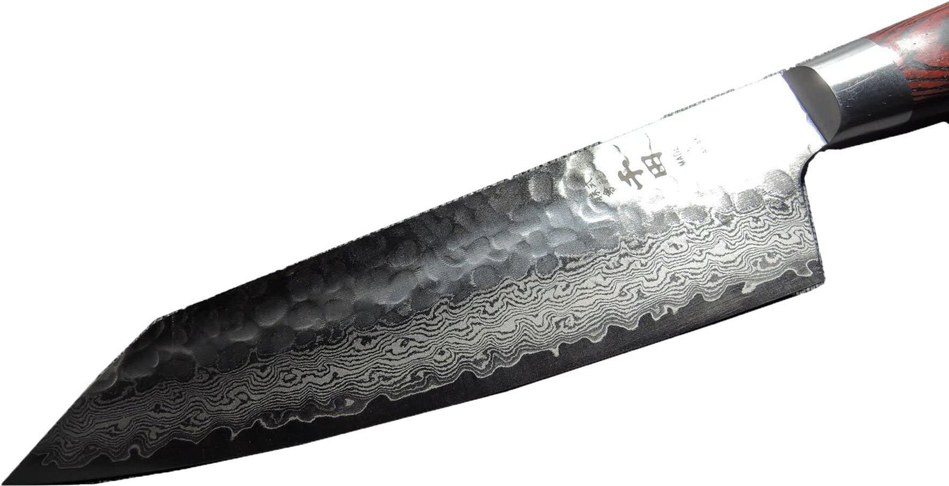 Sakai Takayuki Hammered Damascus Vg10 Santoku Knife 160mm-Kiichin - The #1 Place for Japanese Goods in Your Hand!