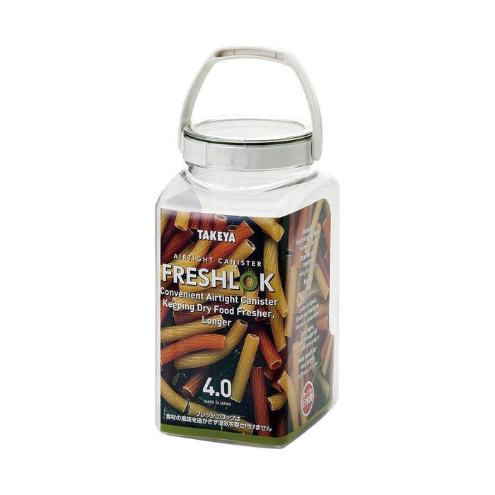 Takeya Freshlok 4.0L Airtight Storage Container with Handle - Efficient and Convenient Storage Solution-Kiichin - The #1 Place for Japanese Goods in Your Hand!