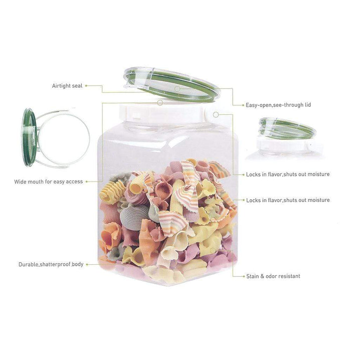 Takeya Freshlok 4.0L Airtight Storage Container with Handle - Efficient and Convenient Storage Solution-Kiichin - The #1 Place for Japanese Goods in Your Hand!