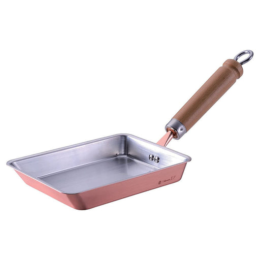 12cm Tanabe Copper Tamagoyaki Omelette Pan Perfect for Flawless Omelettes-Kiichin - The #1 Place for Japanese Goods in Your Hand!