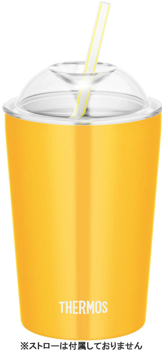 Thermos 300ml Orange Cooling Straw Cup - JDJ-300 OR-Kiichin - The #1 Place for Japanese Goods in Your Hand!