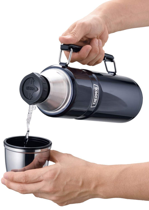 Thermos Outdoor Series 1.2L Bottle Midnight Blue Rob-001 Mdb-Kiichin - The #1 Place for Japanese Goods in Your Hand!