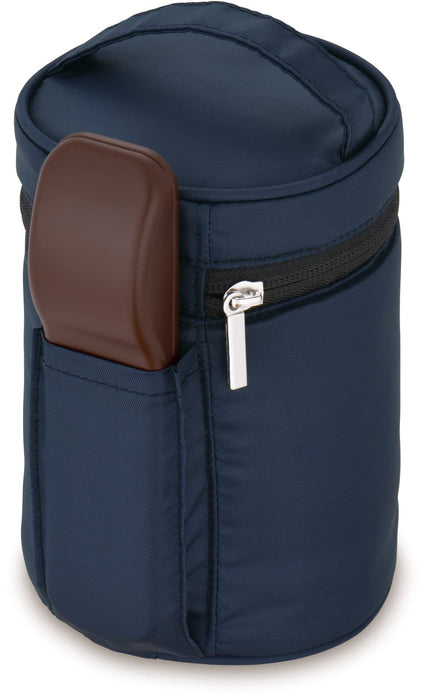 Thermos Japan Soup Jar Pouch 300-500Ml Dark Navy Ret-002 Dnvy-Kiichin - The #1 Place for Japanese Goods in Your Hand!
