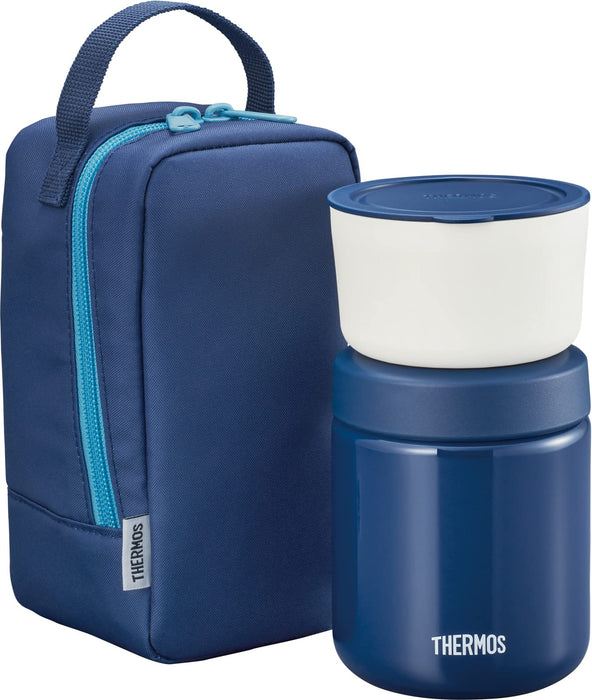 Thermos Japan Soup Lunch Set 300ml Navy JBY-551-Kiichin - The #1 Place for Japanese Goods in Your Hand!