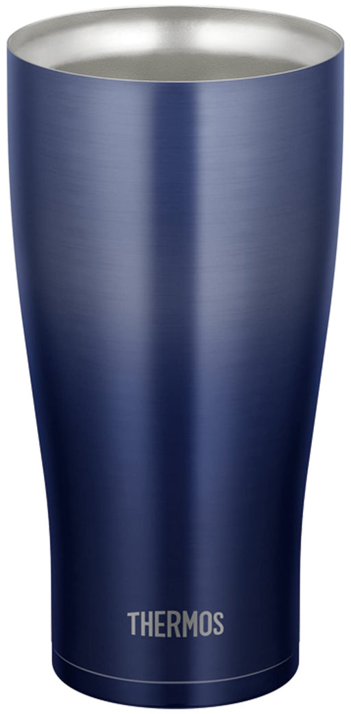 Navy Gradation Vacuum Insulated Tumbler - 600ml Capacity - JDE-601LTD NV-G-Kiichin - The #1 Place for Japanese Goods in Your Hand!