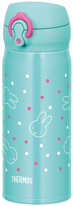 Thermos Japan 400Ml Miffy Mint Green Vacuum Insulated Water Bottle-Kiichin - The #1 Place for Japanese Goods in Your Hand!