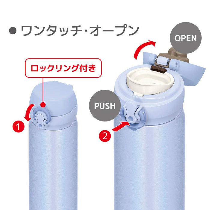 500ml Vacuum Insulated Water Bottle in Powder Blue - Made in Japan-Kiichin - The #1 Place for Japanese Goods in Your Hand!